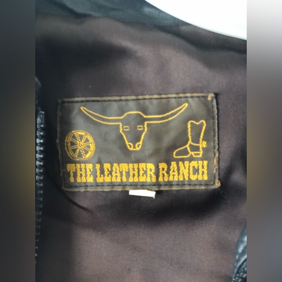 Vintage 70’s Leather Ranch Jacket - Picture 4 of 8